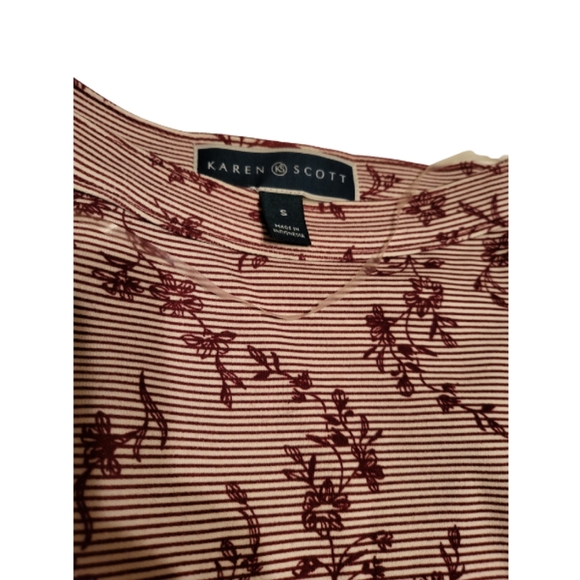 New with tag. Karen Scott business casual misses top. Size S - Picture 3 of 5